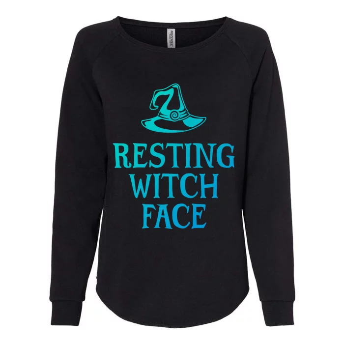 Resting Witch Face Gift Womens California Wash Sweatshirt