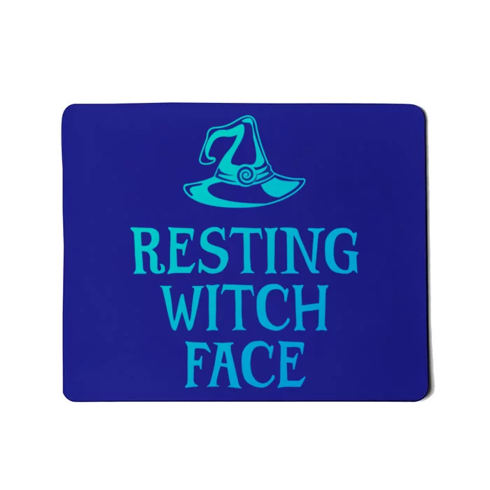 Resting Witch Face Gift Mousepad