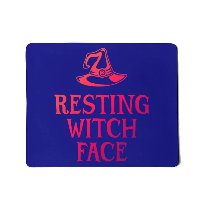 Resting Witch Face Gift Mousepad