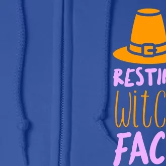 Resting Witch Face Gift Full Zip Hoodie