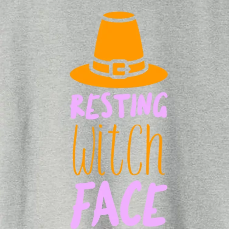 Resting Witch Face Gift Women's Crop Top Tee