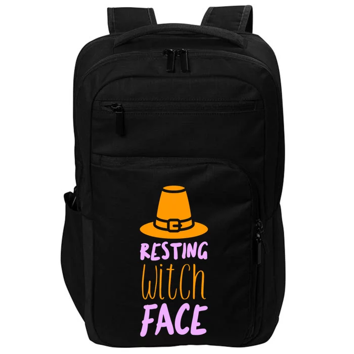 Resting Witch Face Gift Impact Tech Backpack