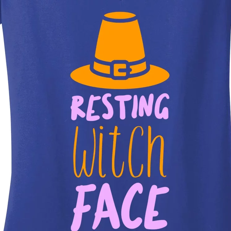 Resting Witch Face Gift Women's V-Neck T-Shirt