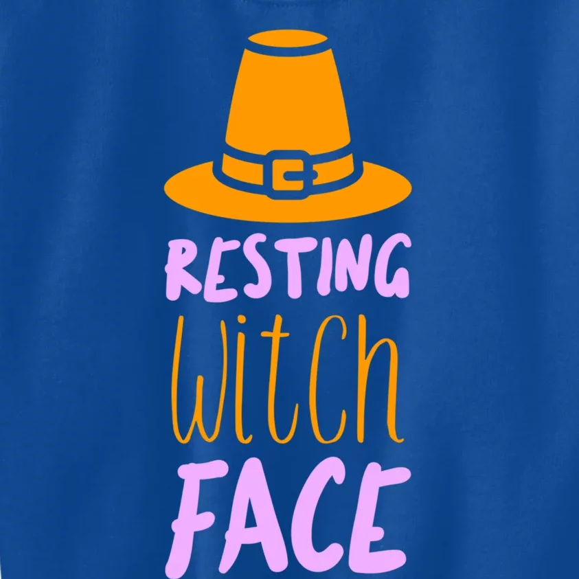 Resting Witch Face Gift Kids Sweatshirt