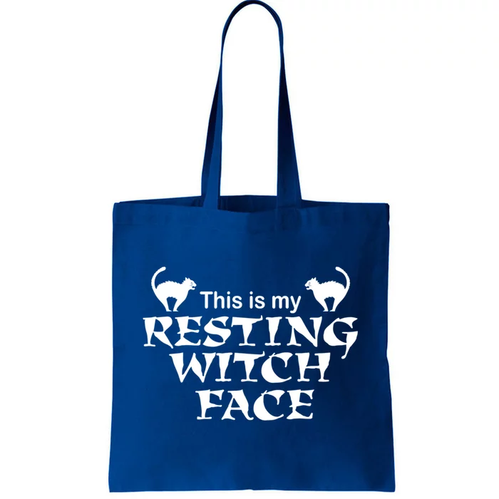 Resting Witch Face Gift Tote Bag