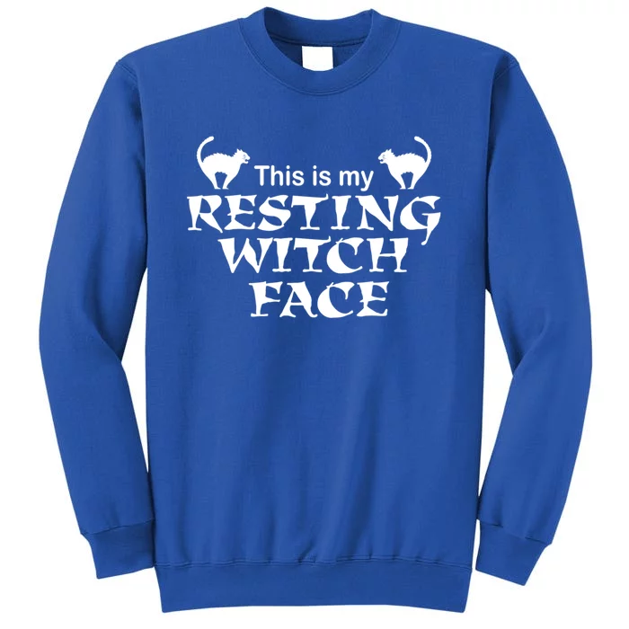 Resting Witch Face Gift Tall Sweatshirt