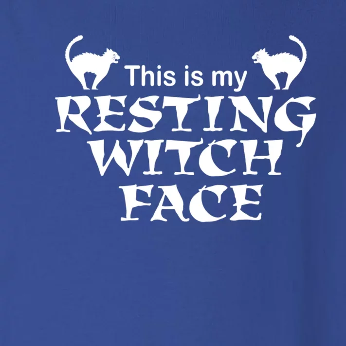 Resting Witch Face Gift Toddler Long Sleeve Shirt