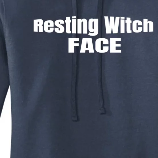 Resting Witch Face Gift Women's Pullover Hoodie