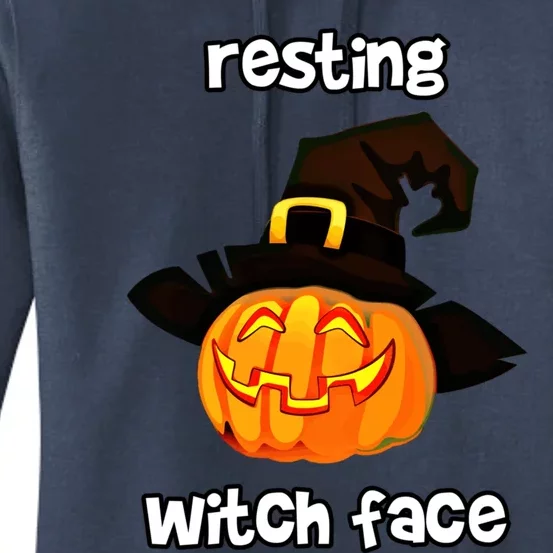 Resting Witch Face Gift Women's Pullover Hoodie