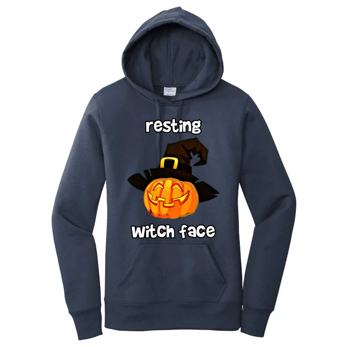 Resting Witch Face Gift Women's Pullover Hoodie