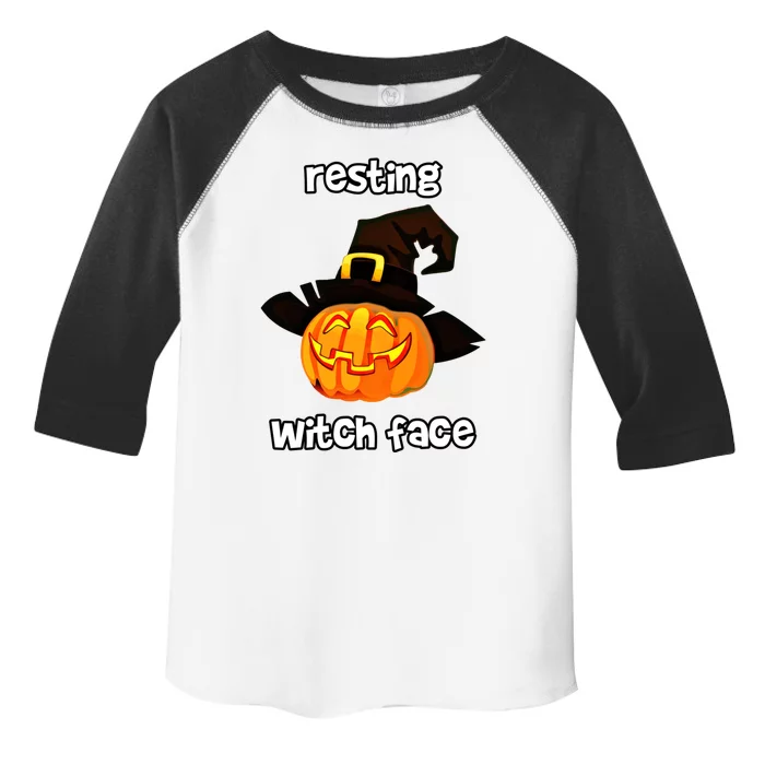 Resting Witch Face Gift Toddler Fine Jersey T-Shirt