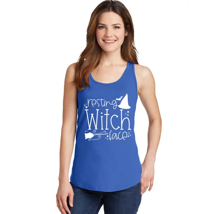 Resting Witch Face Funny Gift Ladies Essential Tank