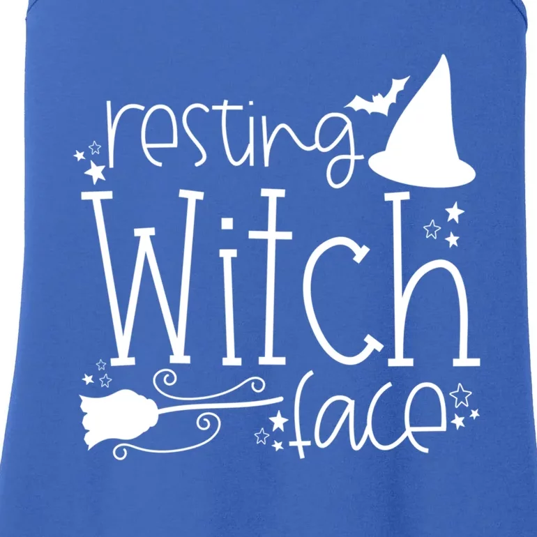 Resting Witch Face Funny Gift Ladies Essential Tank