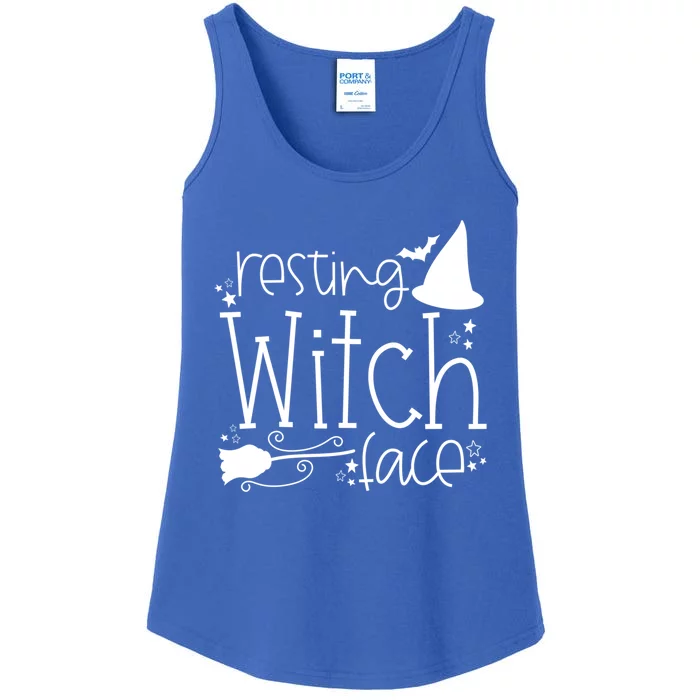 Resting Witch Face Funny Gift Ladies Essential Tank