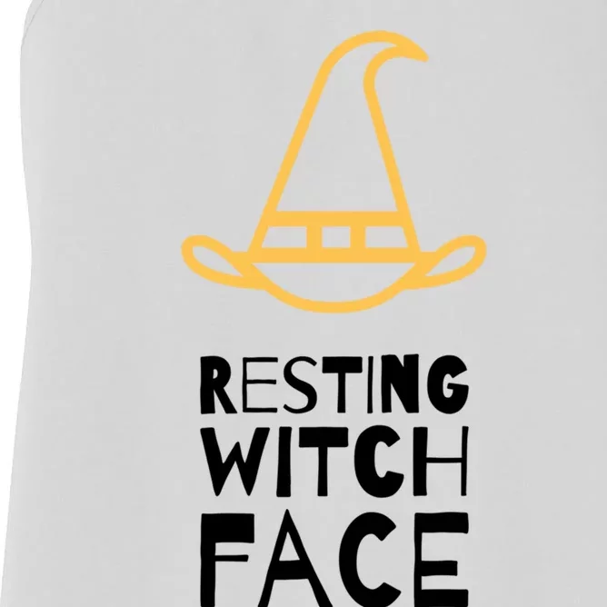 Resting Witch Face Cool Gift Women's Racerback Tank