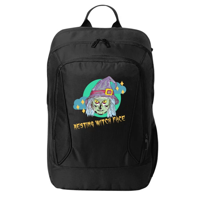 Resting Witch Face Gift City Backpack