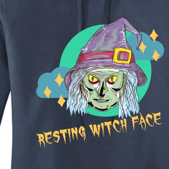 Resting Witch Face Gift Women's Pullover Hoodie