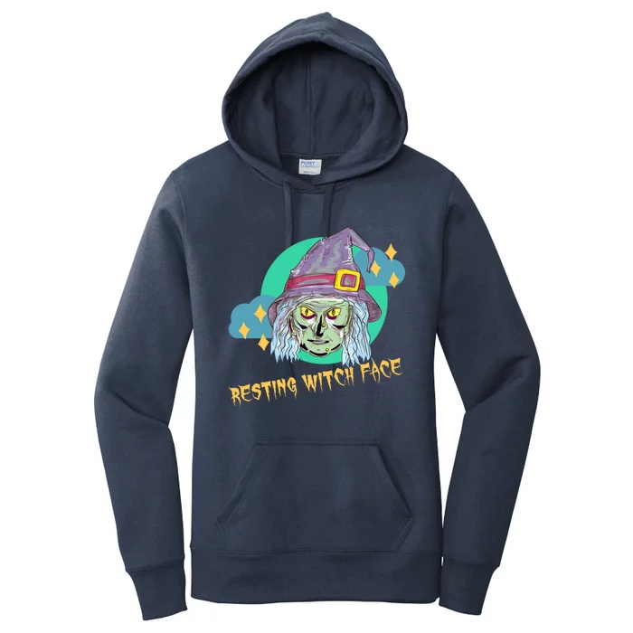 Resting Witch Face Gift Women's Pullover Hoodie