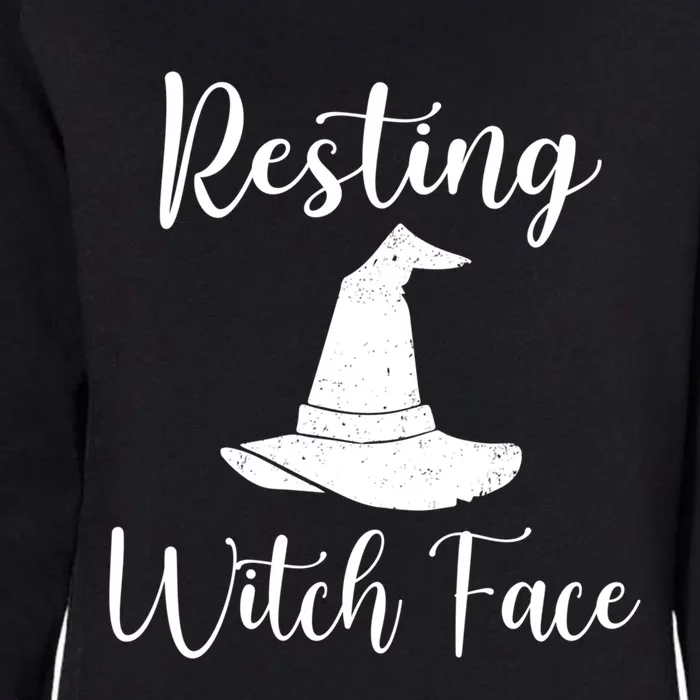 Resting Witch Face Gift Womens California Wash Sweatshirt