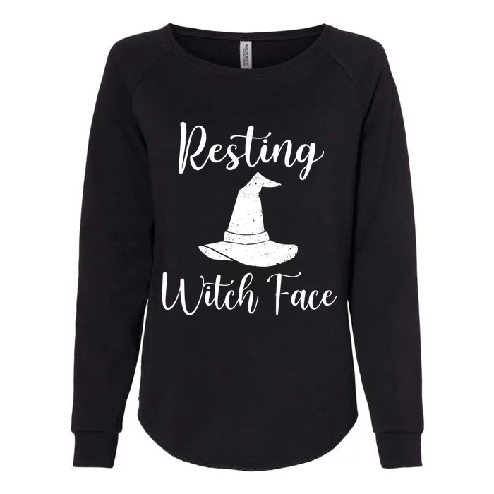 Resting Witch Face Gift Womens California Wash Sweatshirt