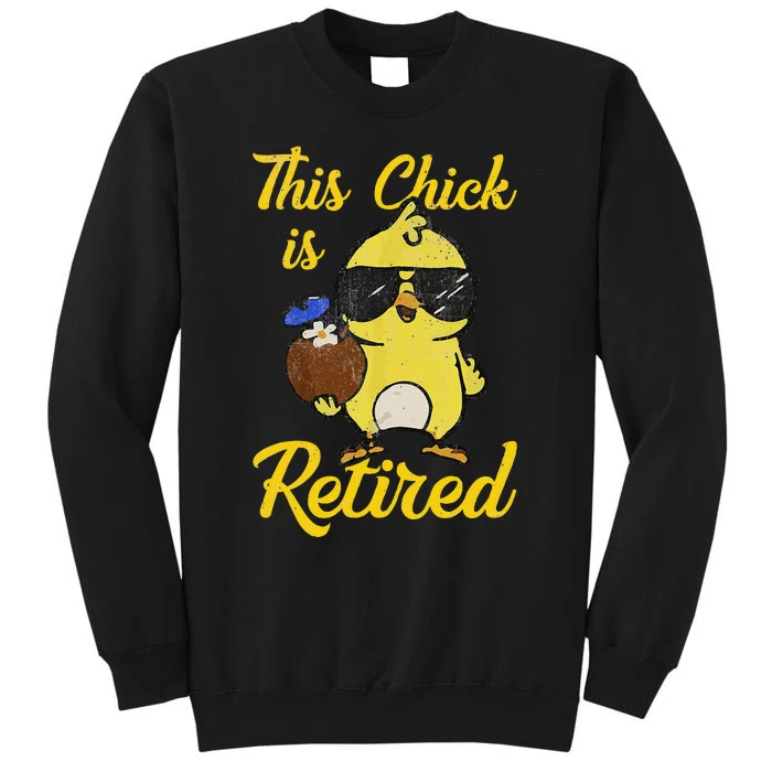 Retired Women Funny Retirement Gift Tall Sweatshirt