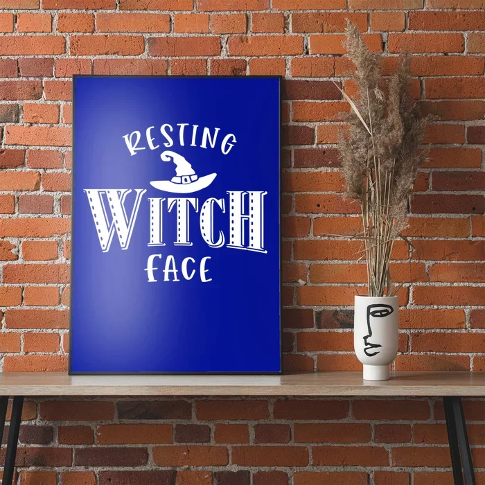 Resting Witch Face Wiccan Occult Cool Gift Poster