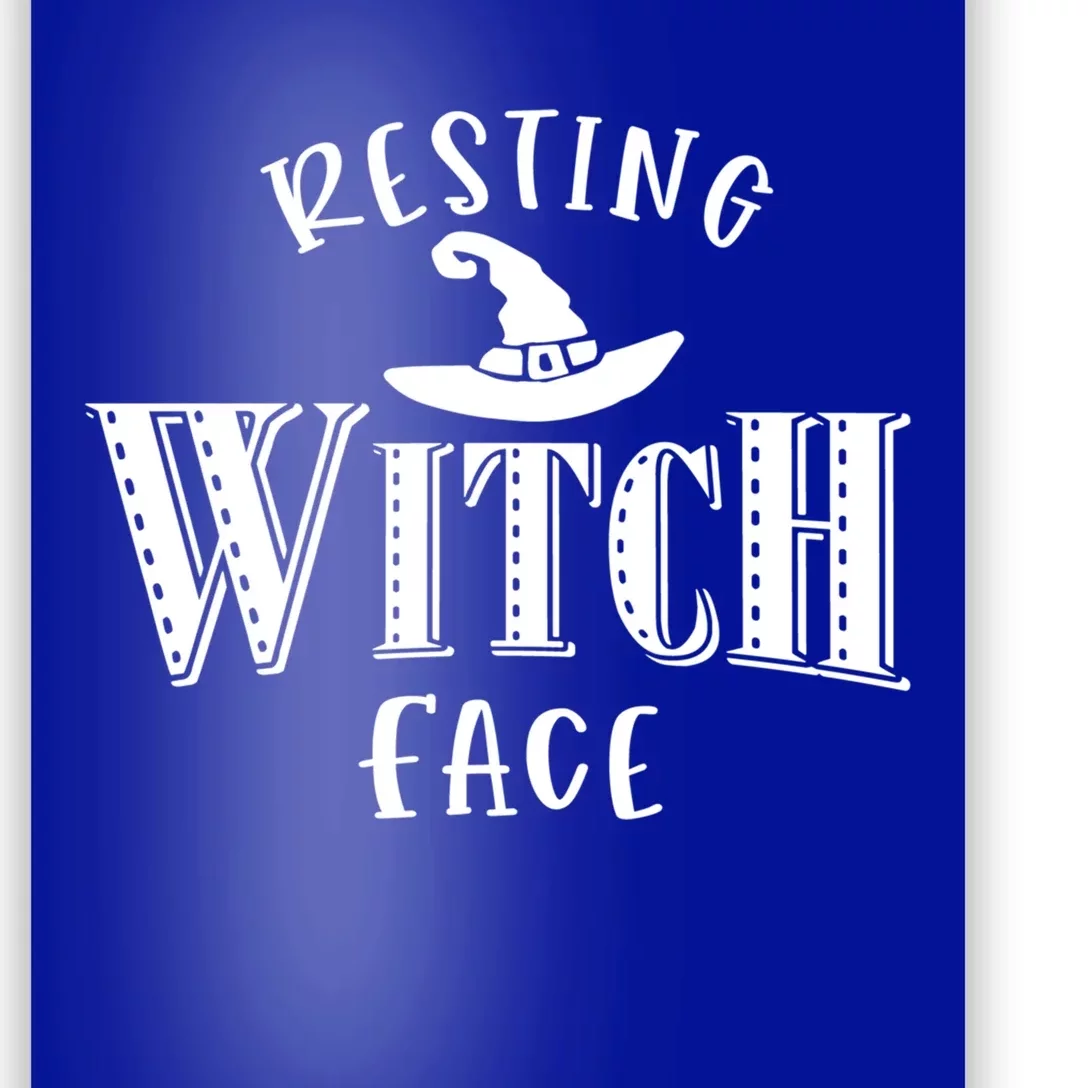 Resting Witch Face Wiccan Occult Cool Gift Poster