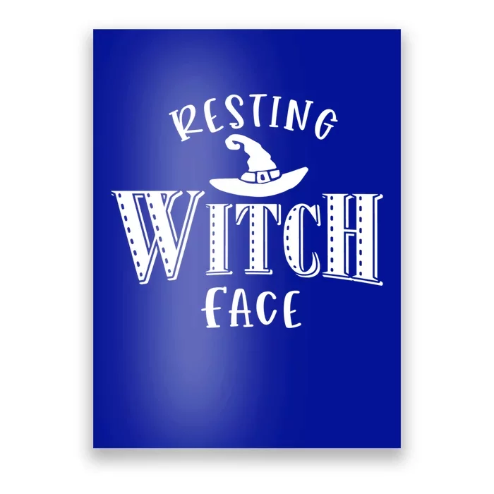 Resting Witch Face Wiccan Occult Cool Gift Poster