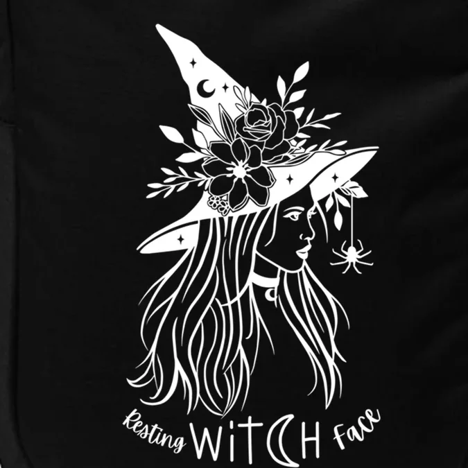 Resting Witch Face Sassy Harvest Halloween Great Gift Impact Tech Backpack