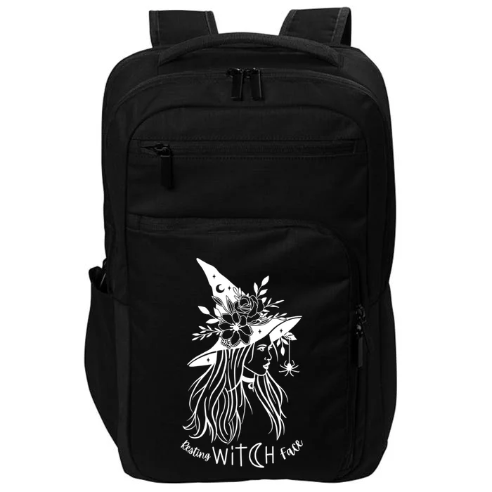 Resting Witch Face Sassy Harvest Halloween Great Gift Impact Tech Backpack