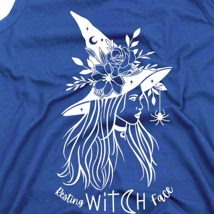 Resting Witch Face Sassy Harvest Halloween Great Gift Tank Top