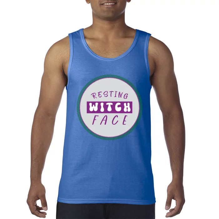 Resting Witch Face Gift Tank Top