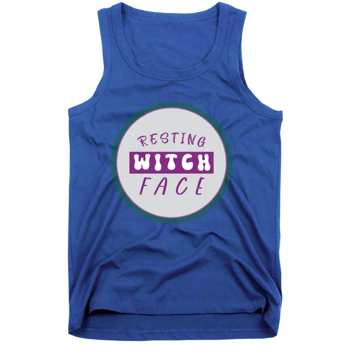 Resting Witch Face Gift Tank Top