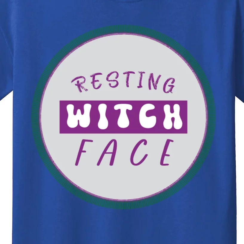 Resting Witch Face Gift Kids T-Shirt