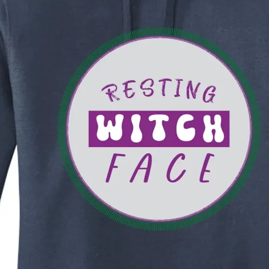 Resting Witch Face Gift Women's Pullover Hoodie