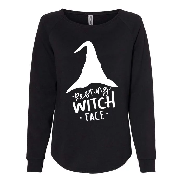 Resting Witch Face Gift Womens California Wash Sweatshirt