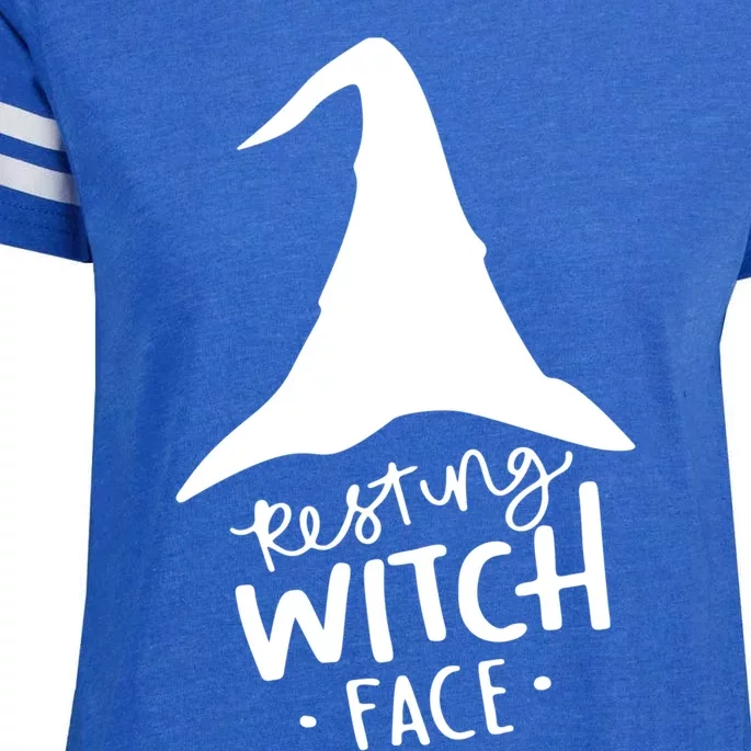 Resting Witch Face Gift Enza Ladies Jersey Football T-Shirt