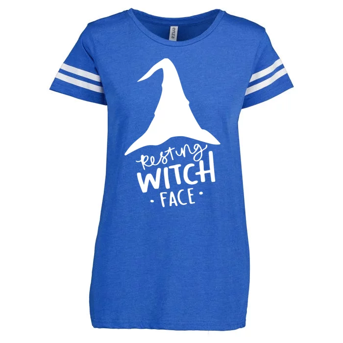 Resting Witch Face Gift Enza Ladies Jersey Football T-Shirt