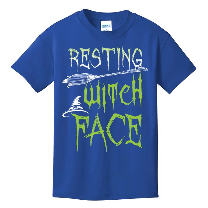 Resting Witch Face Party Gift Kids T-Shirt