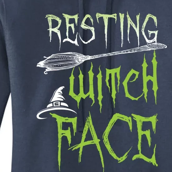 Resting Witch Face Party Gift Women's Pullover Hoodie