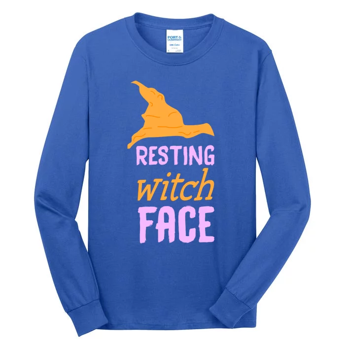 Resting Witch Face Gift Tall Long Sleeve T-Shirt