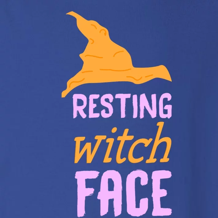 Resting Witch Face Gift Toddler Long Sleeve Shirt