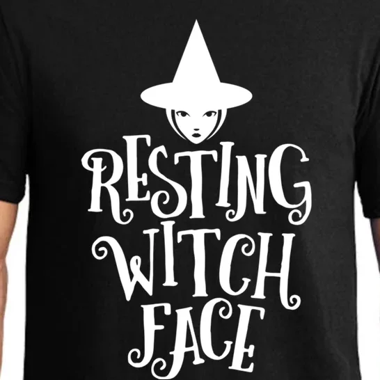 Resting Witch Face Funny Halloween Cool Gift Pajama Set