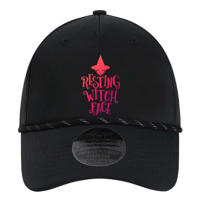 Resting Witch Face Funny Halloween Cool Gift Performance The Dyno Cap