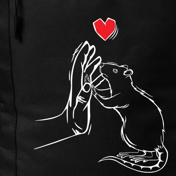 Rat Women Girl Boy Daily Commute Backpack