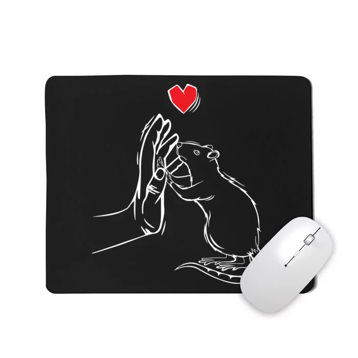 Rat Women Girl Boy Mousepad