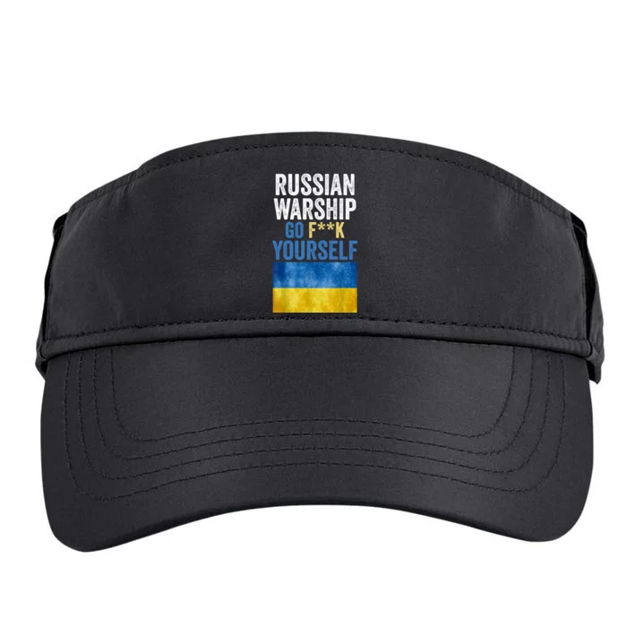 Russian Warship Go F Yourself, Russian Warship Go Fuck Yourself Adult Drive Performance Visor