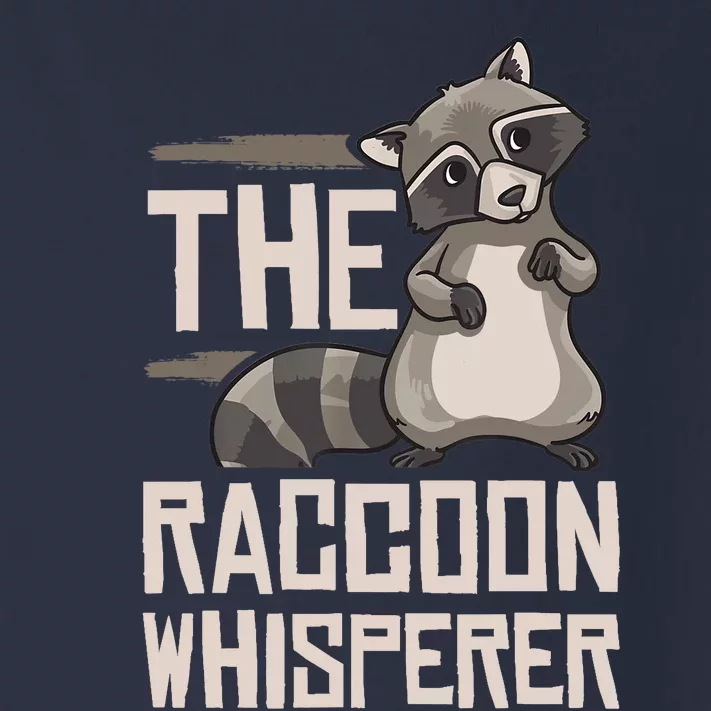 Raccoon Whisperer Gift Funny Racoon Toddler Long Sleeve Shirt