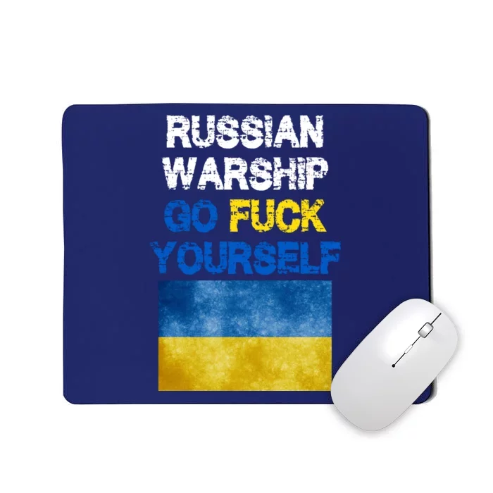 Russian Warship Go Fuck Yourself Mousepad