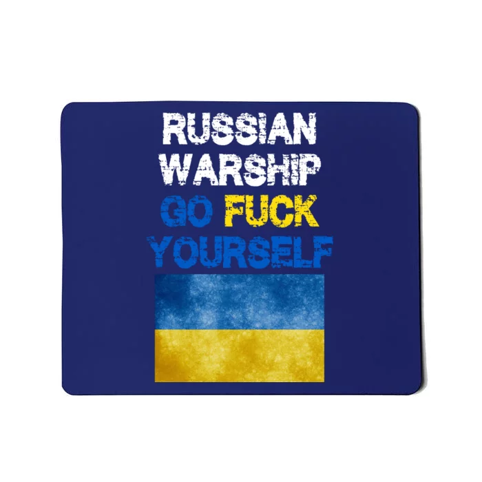 Russian Warship Go Fuck Yourself Mousepad